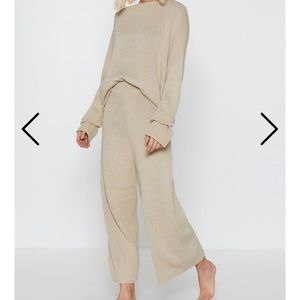 Nasty Gal knit lounge set